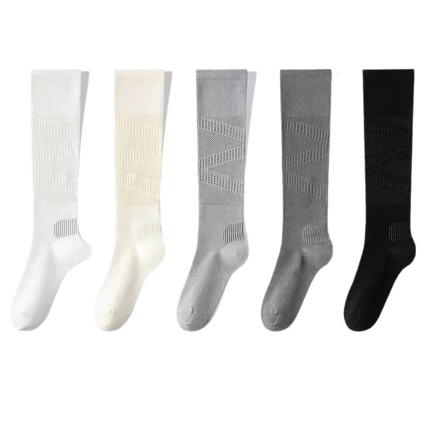 Cloud Sensation Circle Pressure Sports Socks for Women, Thin Mesh Calf Socks for Spring and Summer, Suitable for Fitness, Running, Yoga, and Badminton - image 5