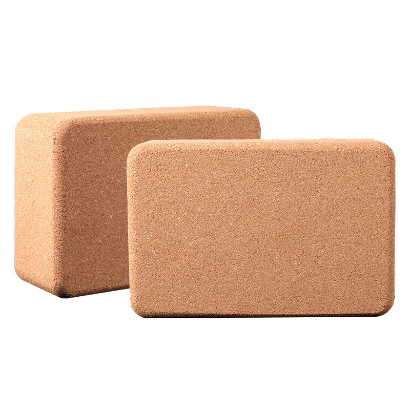 Yoga-Specific Brick for Straight Leg Exercises, High-Density Arch Training, Brown Cork, Custom-Made 750g Children's Dance Practice Brick - image 5