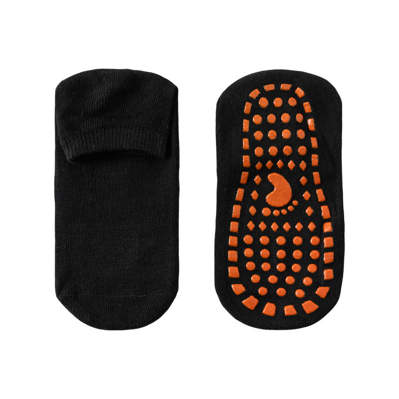 Manufacturer Wholesale Trampoline Socks with Adhesive Dots, Children's Non-Slip Socks, Floor Sock Covers, Children's Playground Early Education Adult Yoga Socks - image 5