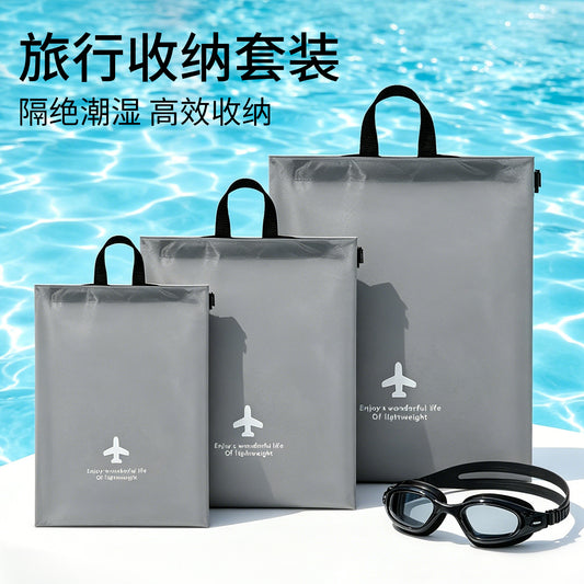 Travel waterproof bag for wet clothes, outdoor fitness sports portable gadget, swimming dry-wet separation storage bag, dirty clothes bag - image 2