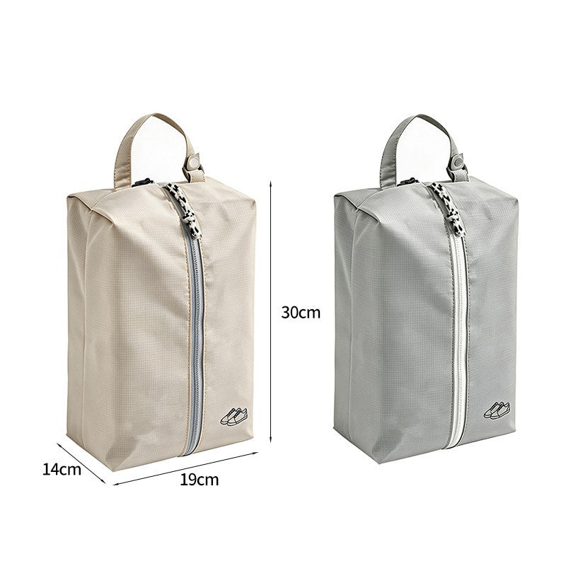 Travel waterproof shoe storage bag, portable storage bag for gym shoes, large-capacity luggage dustproof bag, shoe bag - image 5