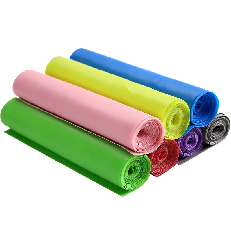 Yoga resistance bands, fitness elastic bands, dance elastic ropes, sports stretching resistance bands, elastic TPE yoga bands - image 5