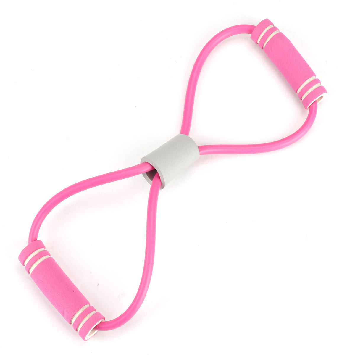 8-character arm tensioner exercise fitness trainer latex shoulder neck home stretch with elastic rope back - image 5