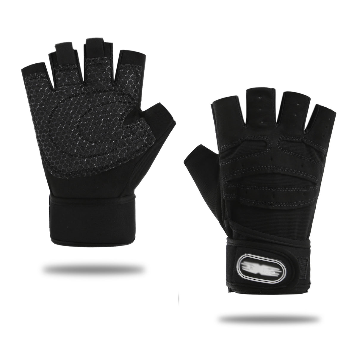 New fitness gloves men's and women's anti-slip wrist guard barbell cycling sports equipment half finger gloves foreign trade cross-border - image 5