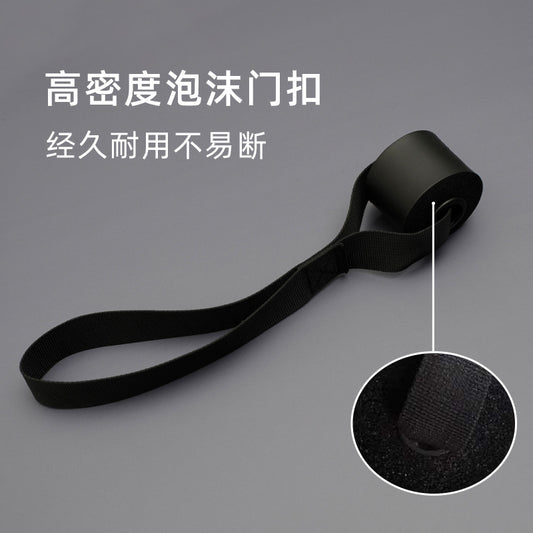Gantry Fitness Equipment Accessories Elastic Band Tension Rope Handle Door Buckle Resistance Band Pull-Up Auxiliary Door Clip - image 2
