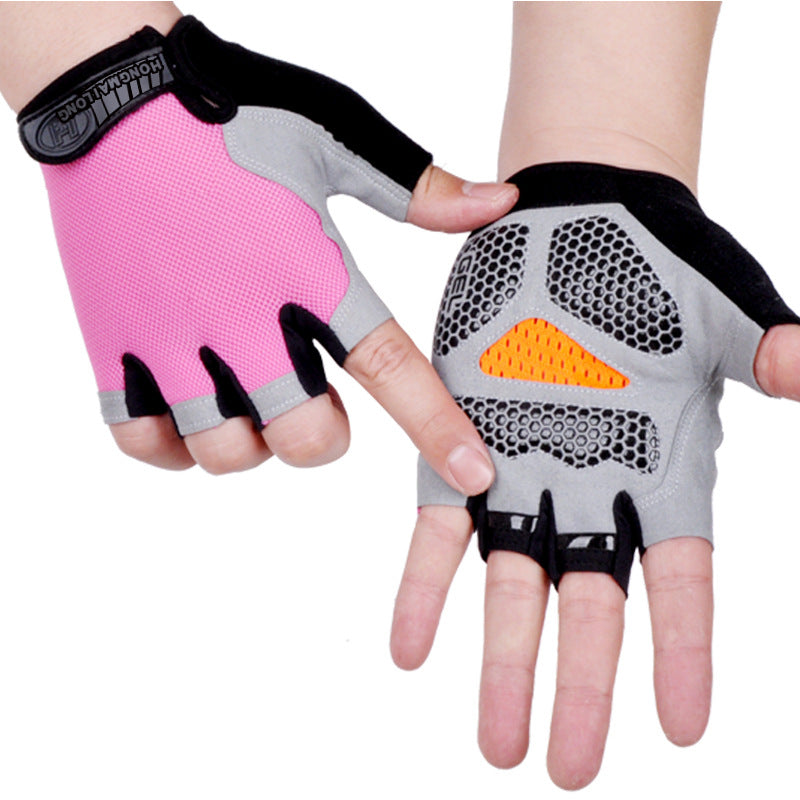 Sports half-finger gloves for men and women outdoor cycling fitness breathable shock-absorbing non-slip outdoor open-finger mountaineering half-finger gloves - image 5