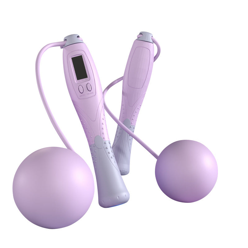 Cordless Jump Rope Custom Counting Steel Wire Adult Sports Fitness Competition Physical Education Test Training Children's Jump Rope - image 5