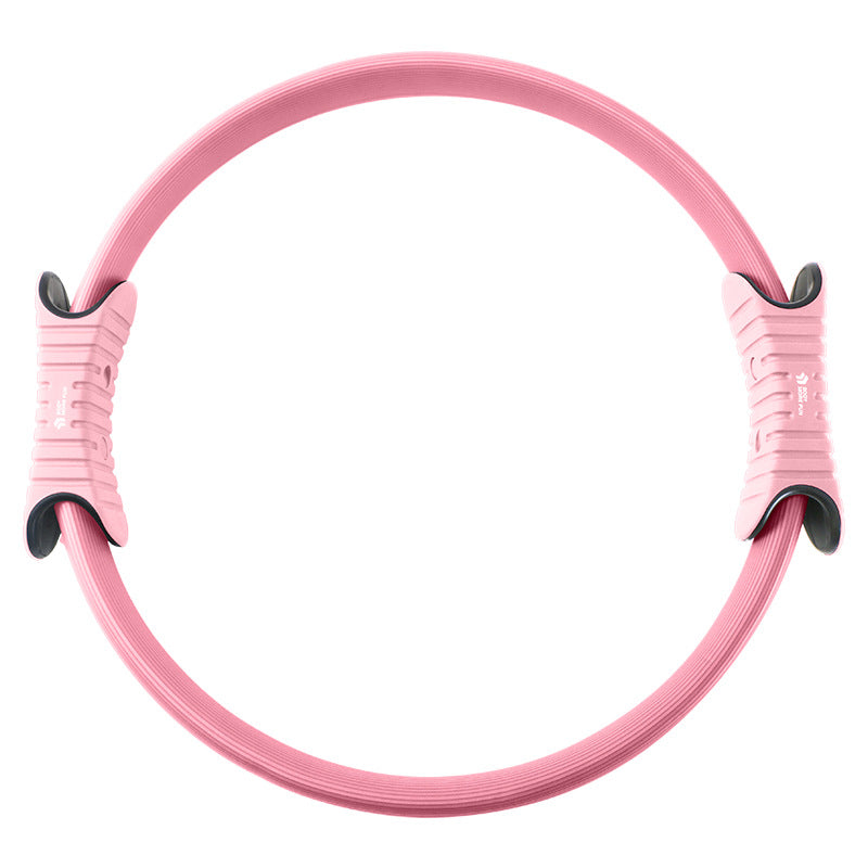 Connez Yoga Pilates Ring tpe Glue Handle Fiberglass Yoga Ring Fitness Open Back Magic Ring - image 5