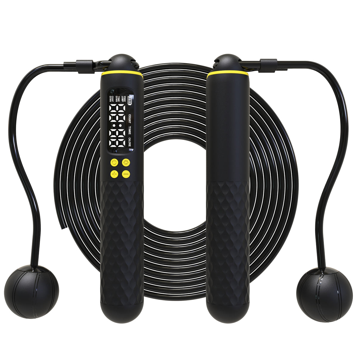 Factory direct intelligent counting rope skipping weight-bearing cordless dual-purpose fitness sports students high school entrance examination special wire rop - image 5