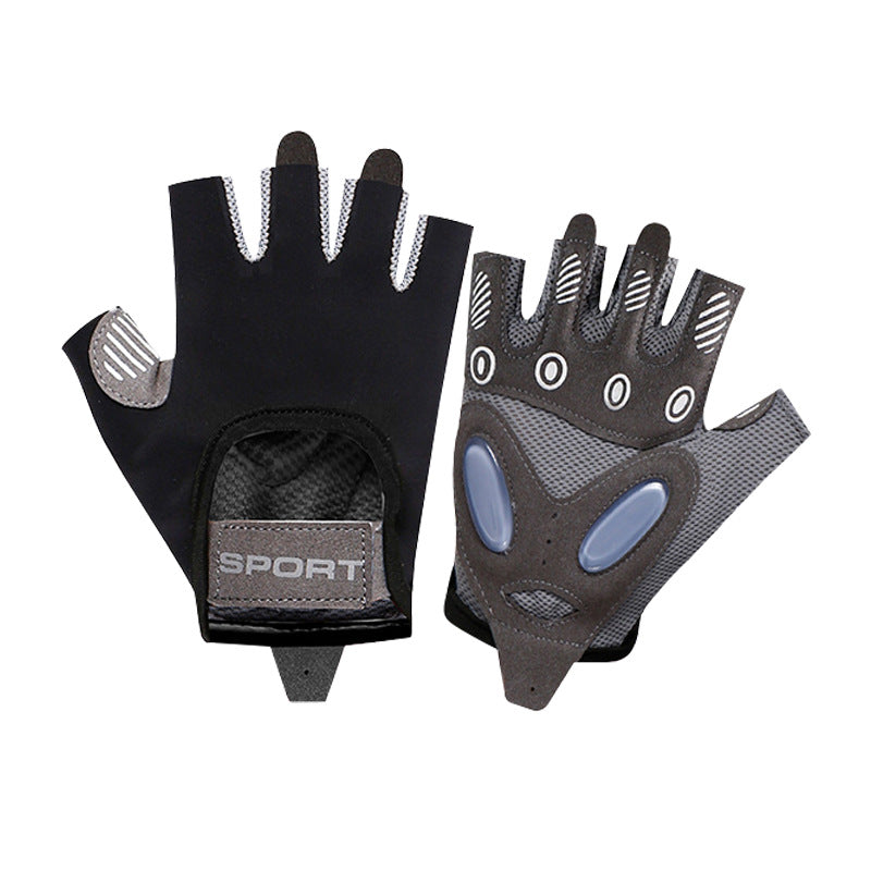 Fitness Gloves Anti-cocoon Anti-slip Wear-resistant New Half-finger Training Gloves Sports Riding Gloves Wholesale for Men and Women - image 5
