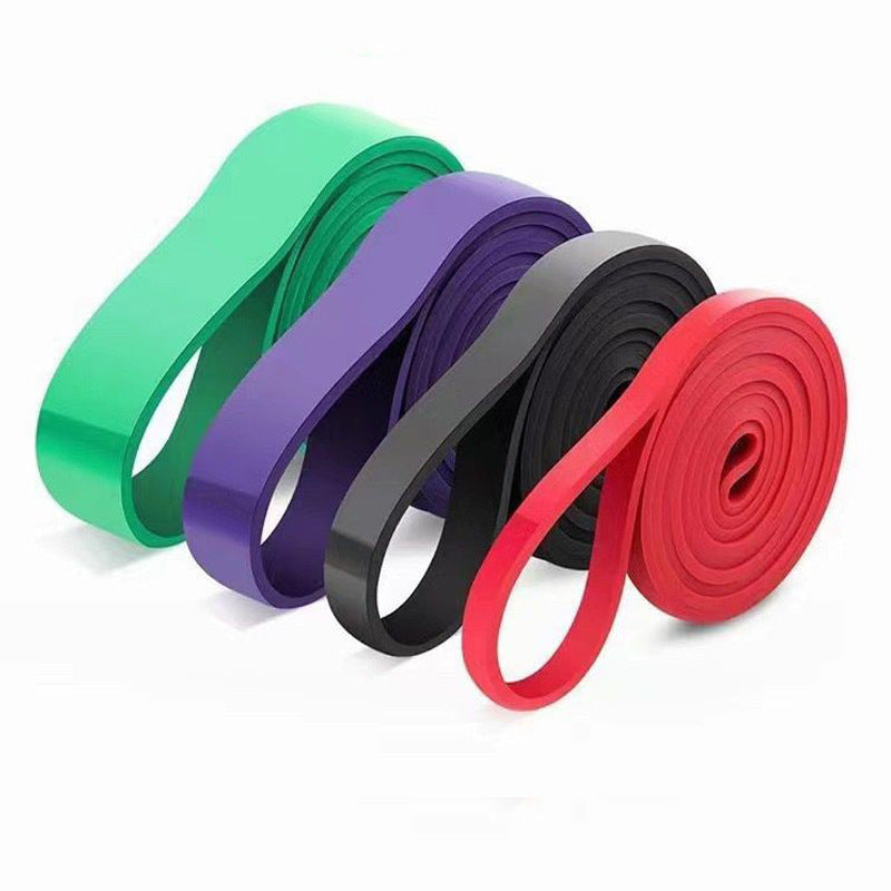 TPE fitness special 2080 thick circle resistance rope elastic band multi-functional chest shaping tension device - image 5