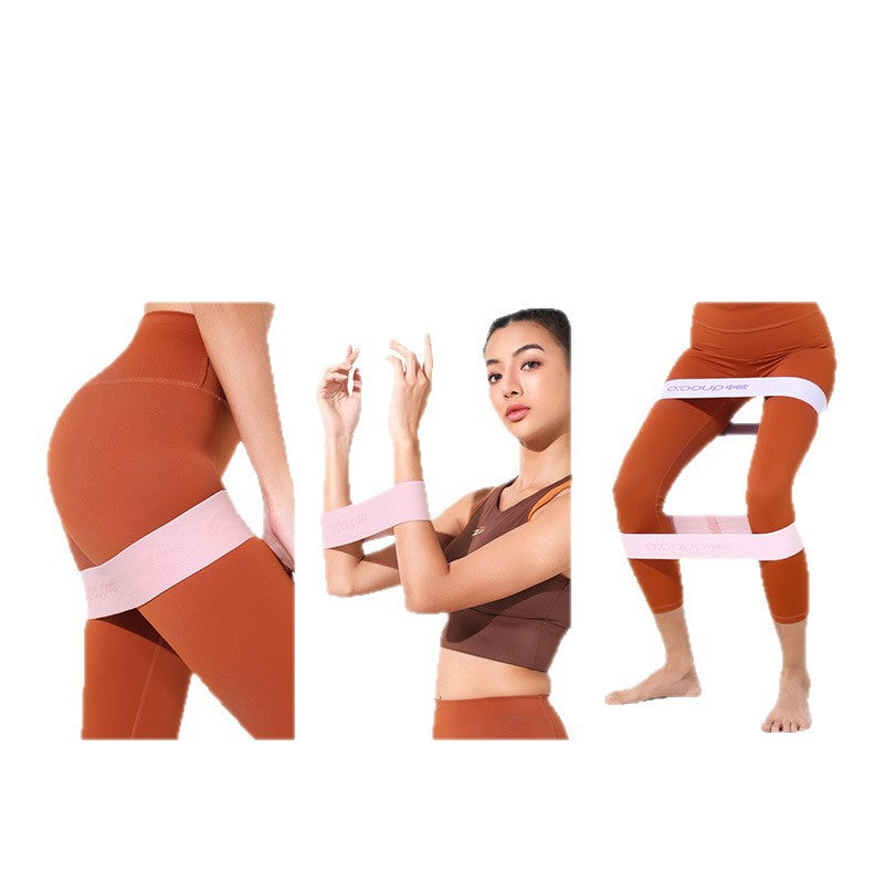 Yoga elastic ring practice hip artifact resistance belt women's elastic belt hip strength training fitness stretch belt - image 5
