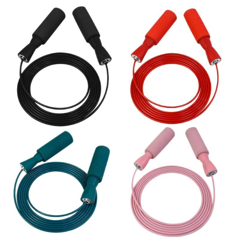 Bearing Steel Wire Skipping Rope for Girls' Fitness Exercise, Cordless Professional Jump Rope for Adults, Children, Students, and Specialized for Speed Competit - image 5