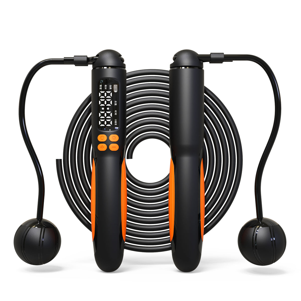 Rechargeable Smart Cordless Counting Jump Rope with Weight-Bearing Fitness Equipment, Specialized Sports Goods, Sports Steel Wire Jump Rope - image 5