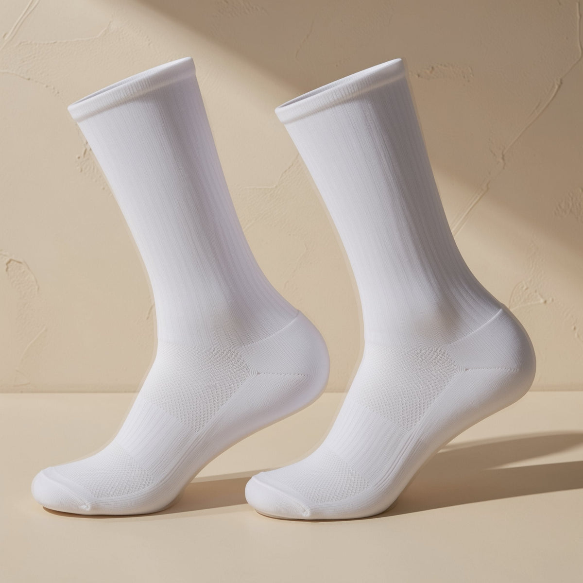 Middle-tube solid-color football socks with an anti-slip function - view 5