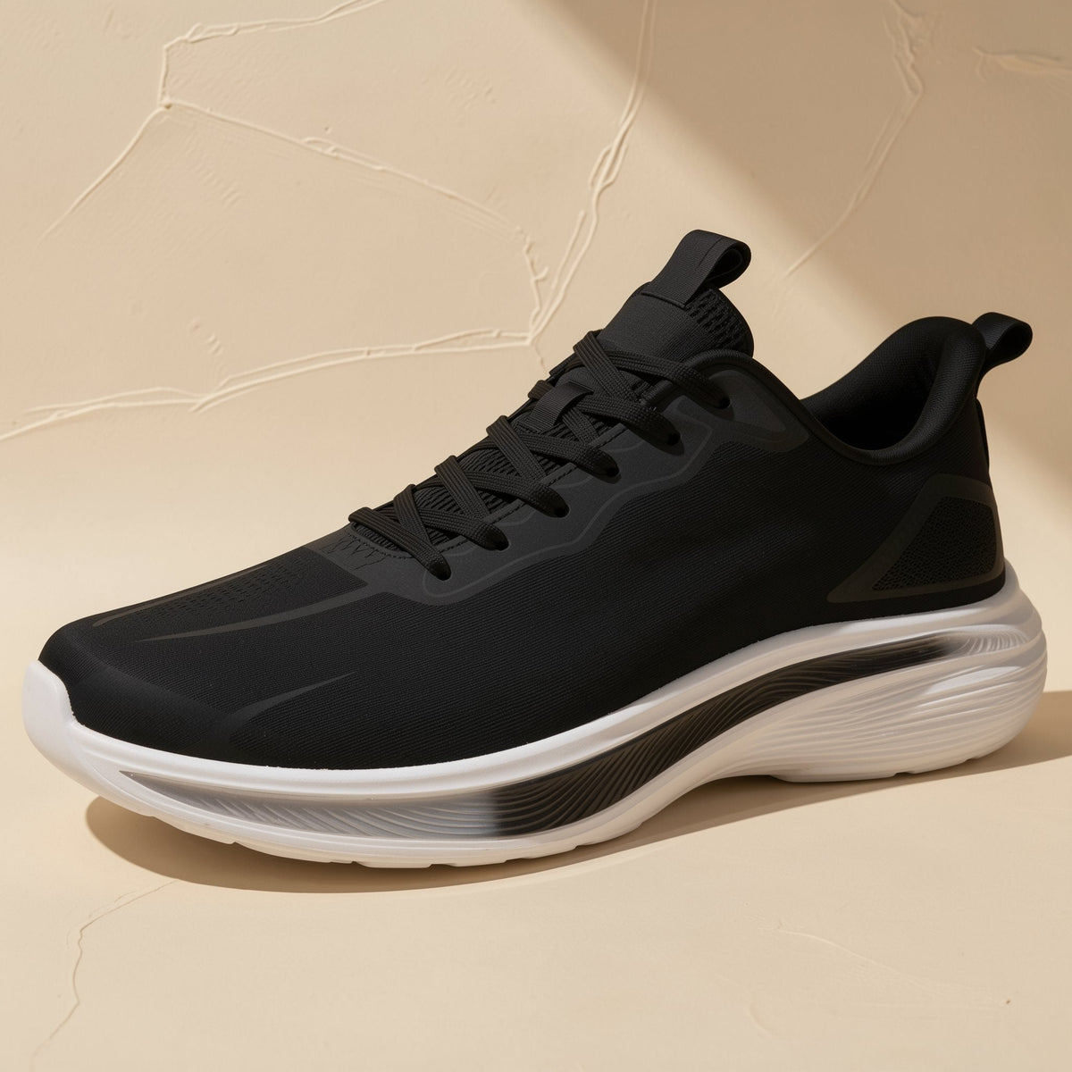 Men's low-top summer running shoes with fabric upper and EVA sole - view 5