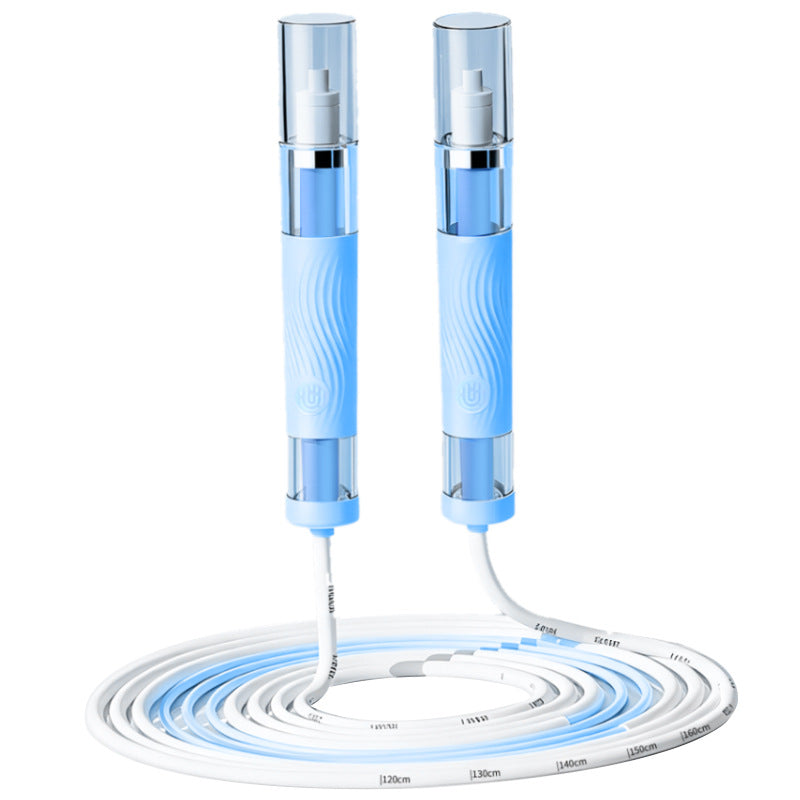 New Double-Bearing Children's Jump Rope with Transparent Handle, Coach-Grade Stainless Steel Double Bearing 3.0 Racing Student Exam Jump Rope - image 5