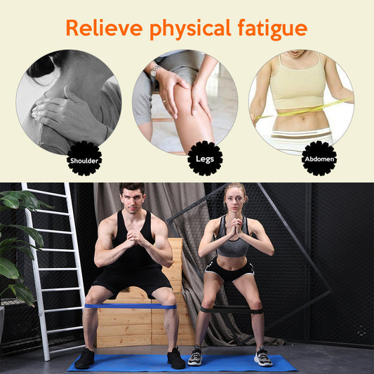 8 Shaped Chest Expanders & Resistance Bands Set