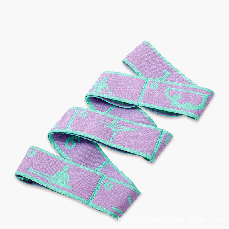 Upgraded Segmented Digital Yoga Elastic Band