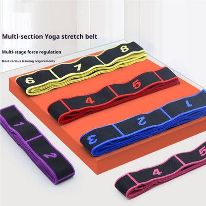 Yoga Multi Section Stretch Strap Set