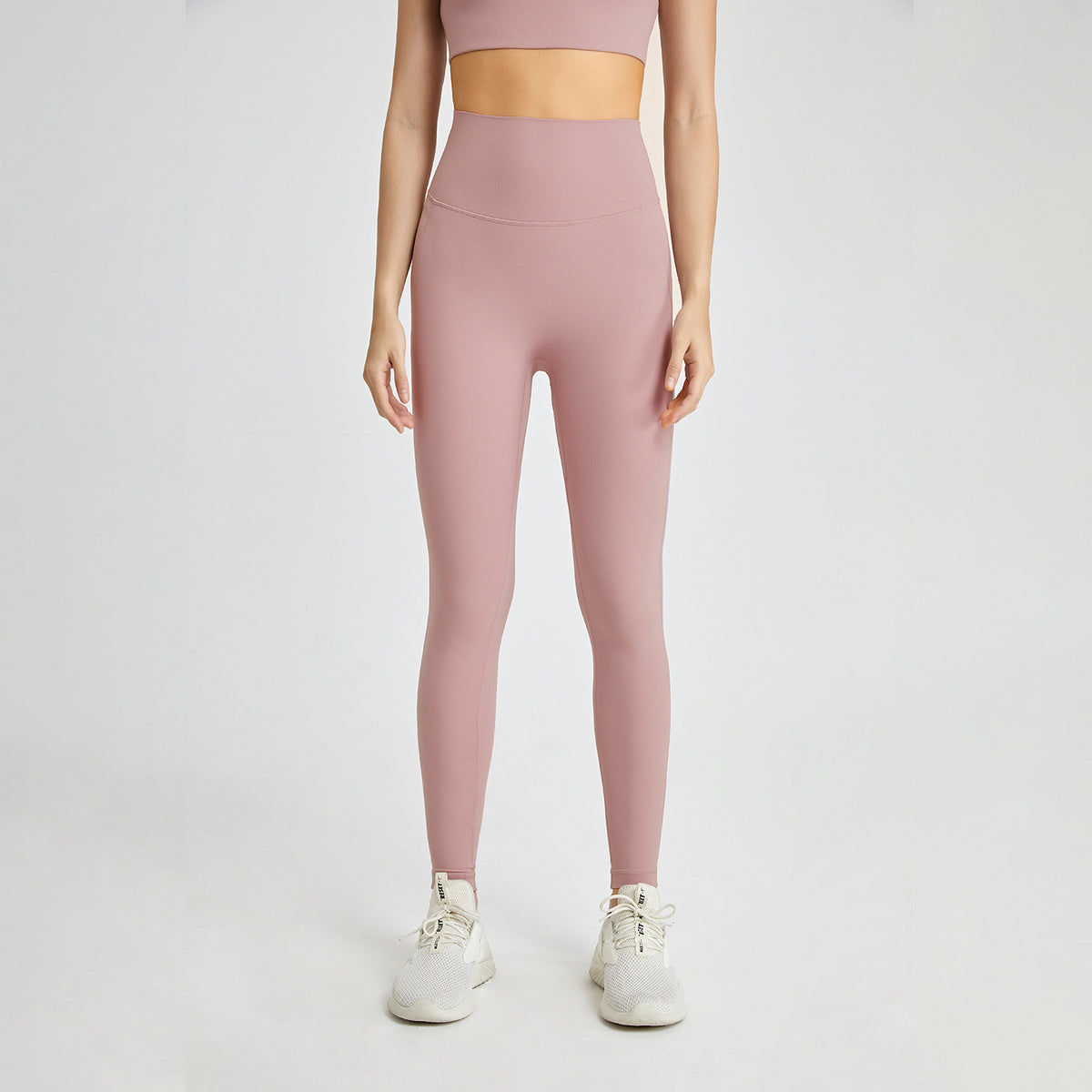 Seamless Yoga Pants with No Underwear Needed, Peach Lift, Tight-Fitting Sports Fitness Pants with Back Pocket - image 3