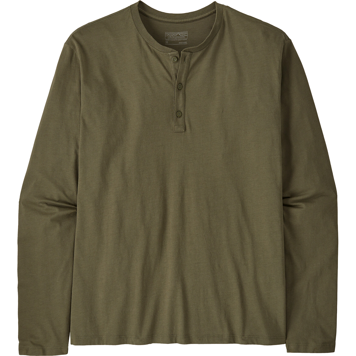 Men's Organic Cotton Lightweight Henley