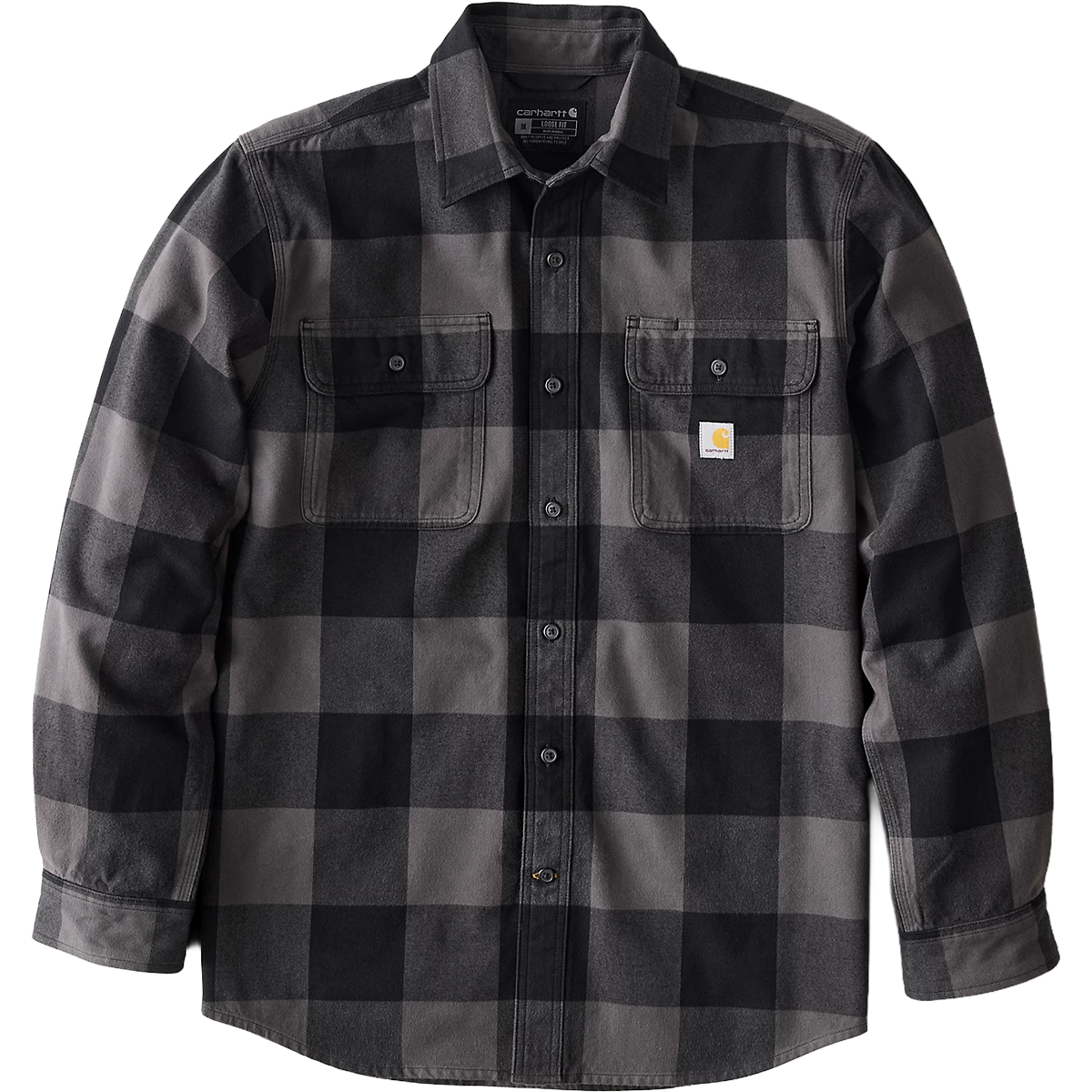 Men's Heavyweight Flannel Long Sleeve Plaid Shirt