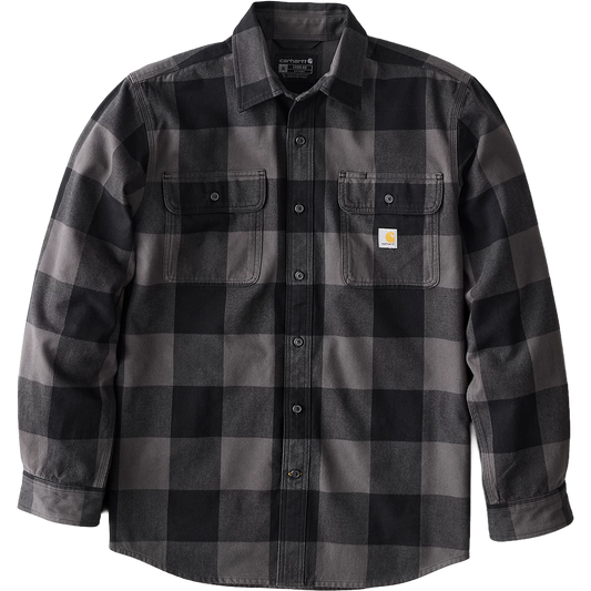 Men's Heavyweight Flannel Long Sleeve Plaid Shirt