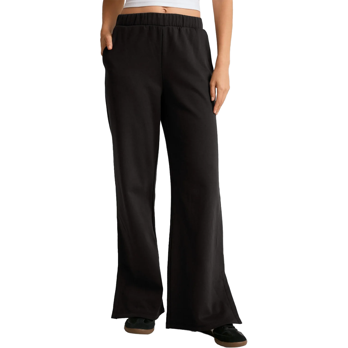 Women's Luxe Fleece Wide Leg Pant