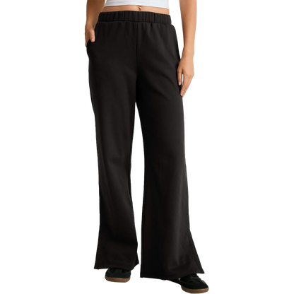 Women's Luxe Fleece Wide Leg Pant