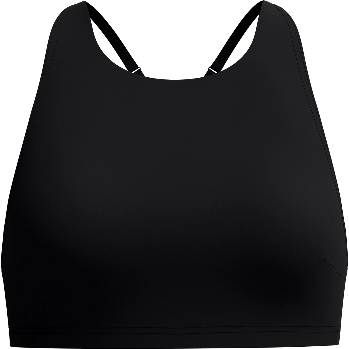 Women's Solid High Neck Bikini Top