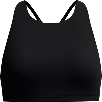 Women's Solid High Neck Bikini Top