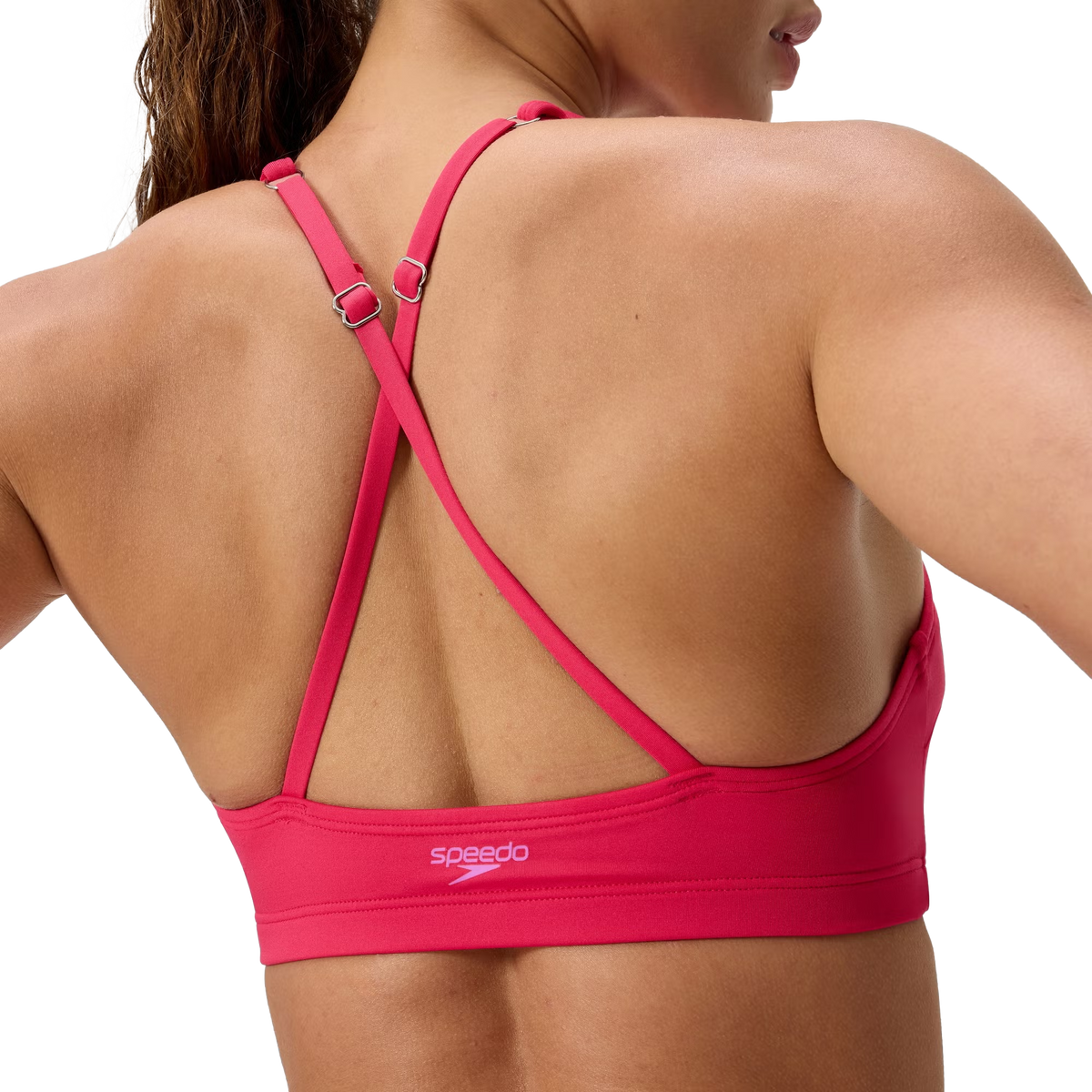Women's Solid Square Neck Bikini Top