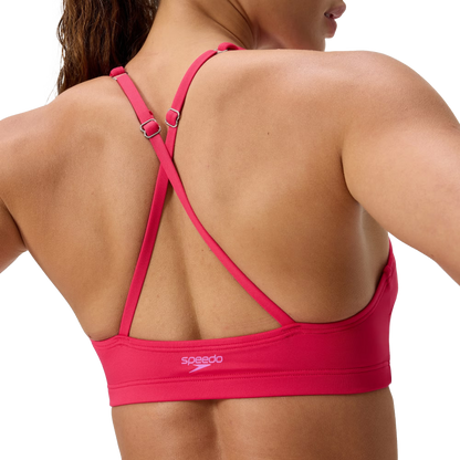 Women's Solid Square Neck Bikini Top