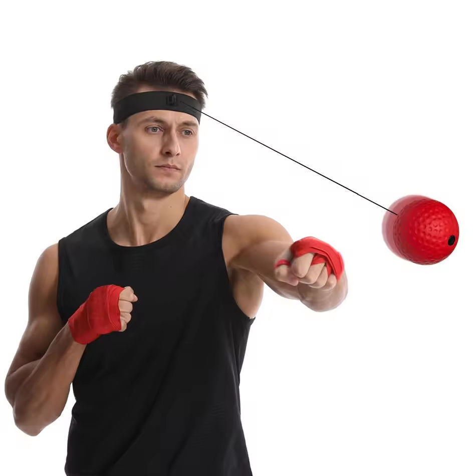 Head-Mounted Boxing Reaction Ball, Stress Relief Ball, Magic Speed Ball, Adult and Children Training, Fitness, Entertainment, Home Use - image 2