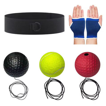 Head-Mounted Boxing Reaction Ball, Stress Relief Ball, Magic Speed Ball, Adult and Children Training, Fitness, Entertainment, Home Use - image 3