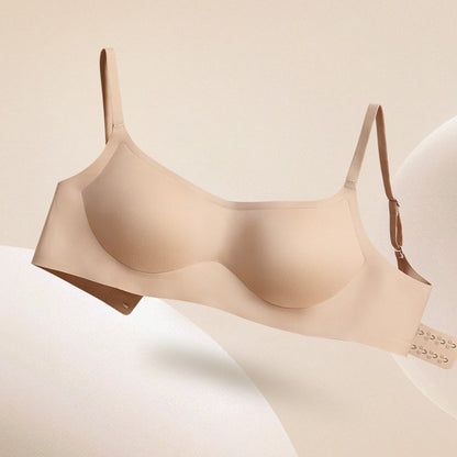 Thin Cup Adjustable Seamless Bra for Women with Small Busts, Push-Up and Anti-Sagging, Wireless, Comfortable and Breathable Bra - image 2