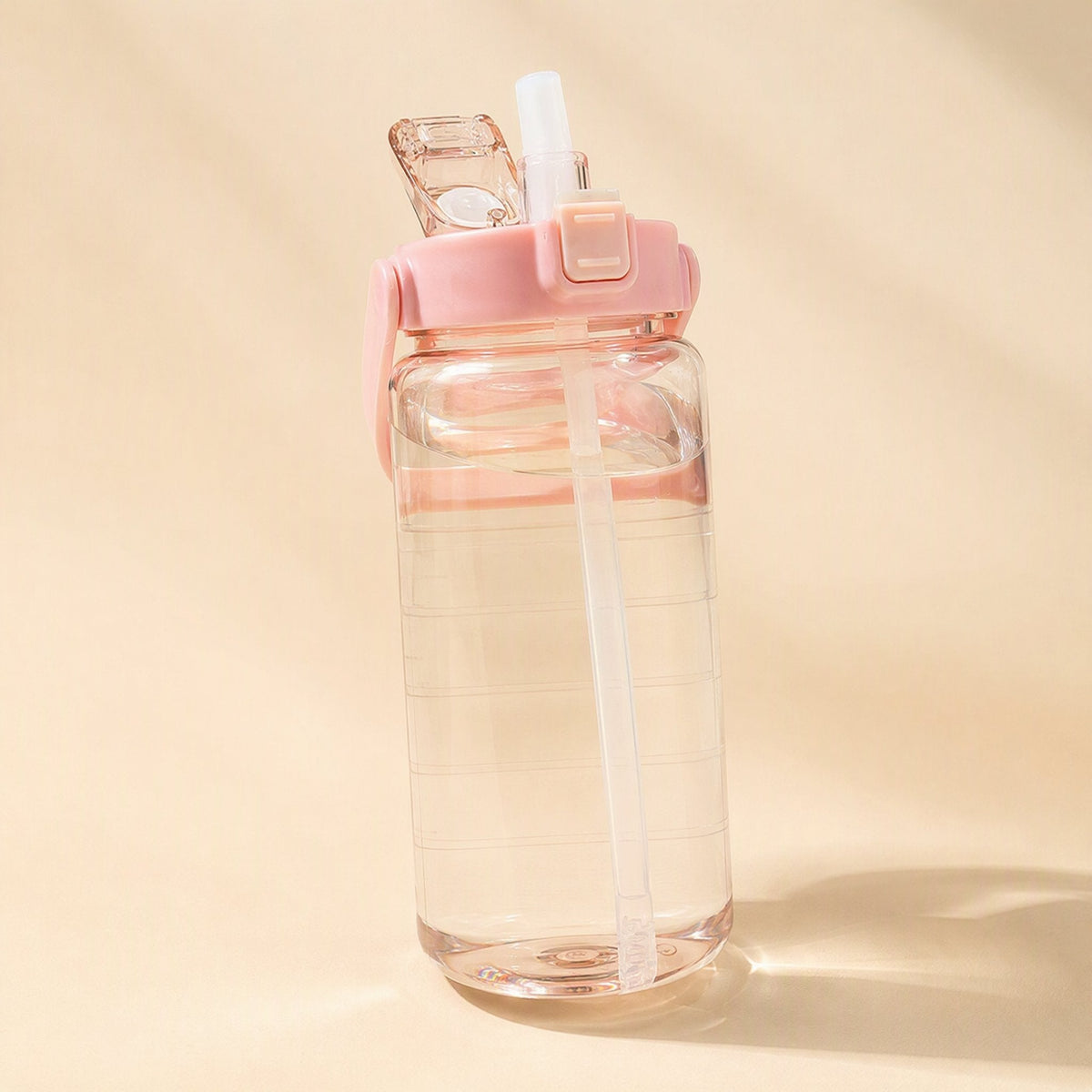 Sportgulp sport water bottle with straw, cylindrical shape and letter pattern - view 4