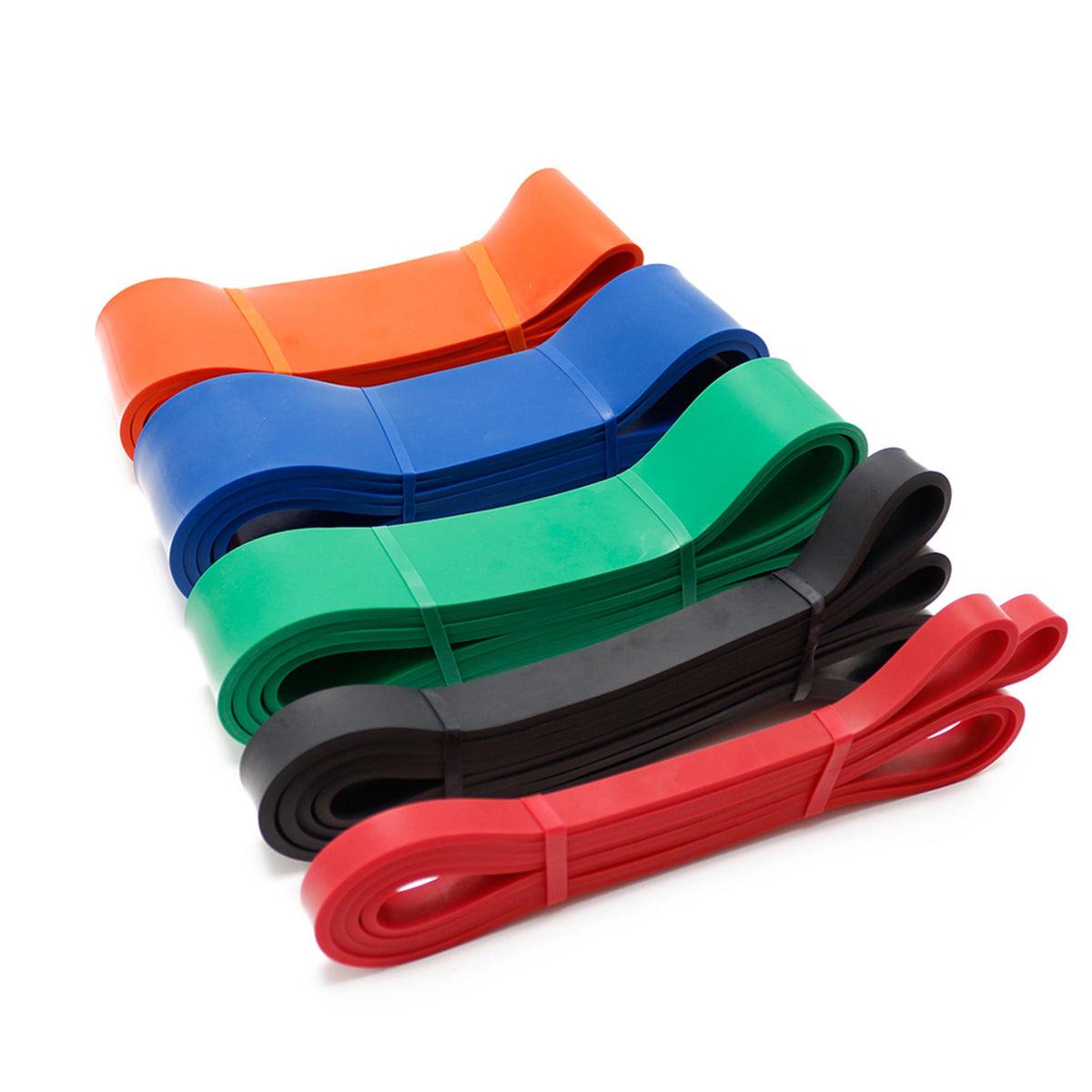 2080 Elastic Loop Wide Rubber Band Loop Squat Yoga Belt Thick Loop Pull-Up Training Resistance Loop Weight-Bearing Resistance Band - image 1