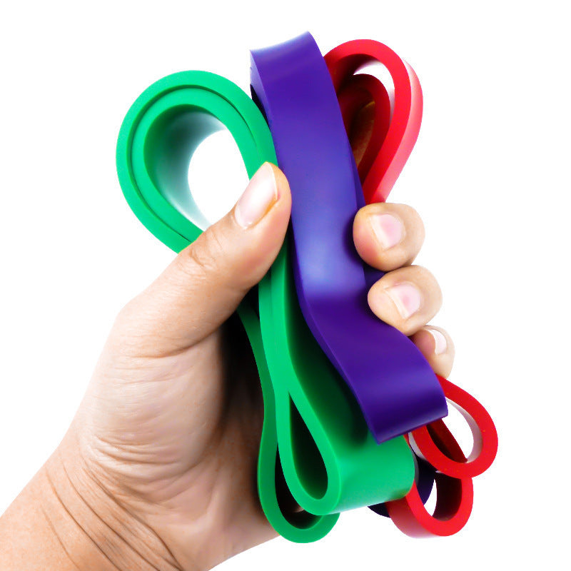 2080 Elastic Loop Wide Rubber Band Loop Squat Yoga Belt Thick Loop Pull-Up Training Resistance Loop Weight-Bearing Resistance Band - image 4