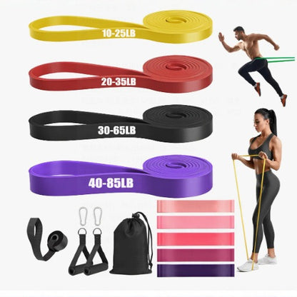 Elastic Resistance Bands, Resistance Rings, Yoga Training, Pull-Ups, Sports Training, Fitness Shaping Exercises, Resistance Bands - image 3