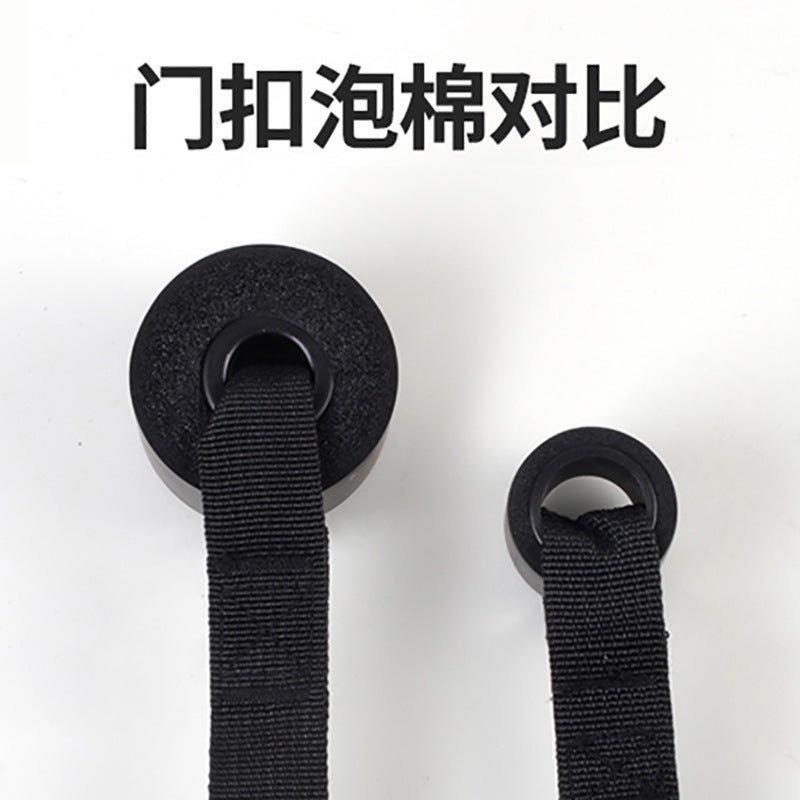 High Pull-Down Exercise Resistance Band with Door Anchor, Foam Resistance Rope, Fitness Accessories - image 4