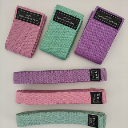 Resistance Bands for Squats, Slimming, Butt Shaping, Yoga Elastic Bands, Fitness Women's Back Stretching Bands, Hip Lifting Bands - image 3