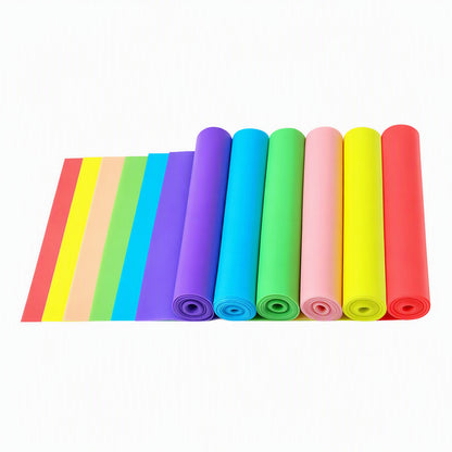 Tpe Yoga Resistance Band Fitness Resistance Band Shoulder Opening and Back Beautifying Stretch Band Anti-Wrinkle Anti-Stick High Elasticity Tension Band Wholesa - image 5