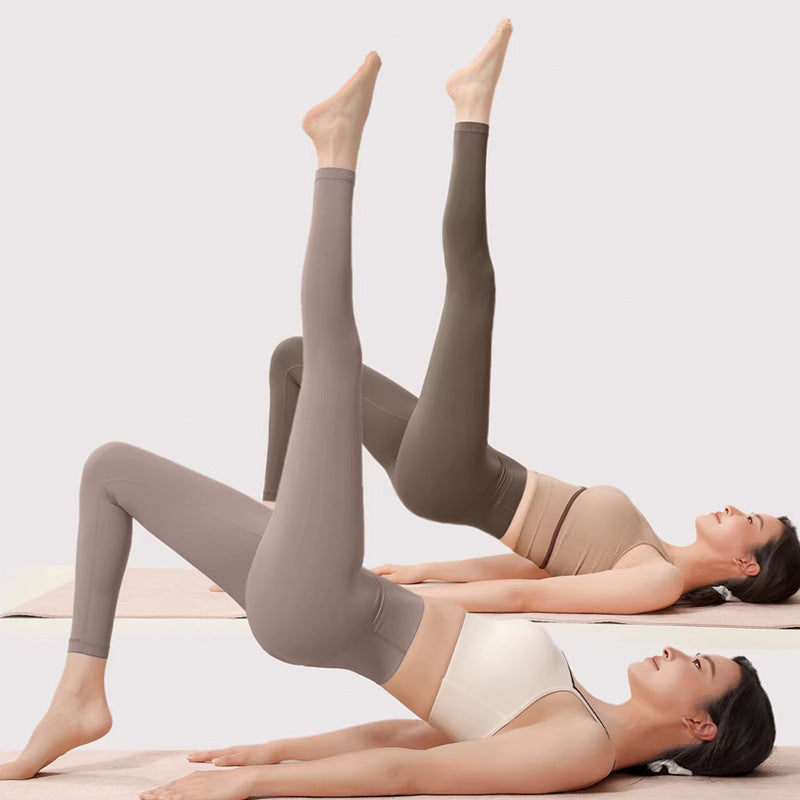 Yoga Pants for Women 2026 Summer New High-Waisted Butt-Lifting Training Pants Sports Outdoor Pilates Training Fitness Pants - image 4