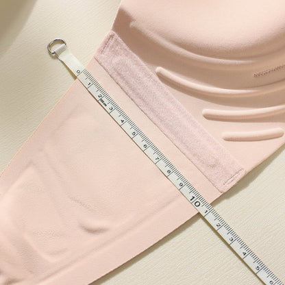 Amazon Cross-Border Peach Heart Half-Cup Small Bust Push-Up Bra Without Underwire for Women, Side Breast Reduction and Anti-Sagging Bra - image 3