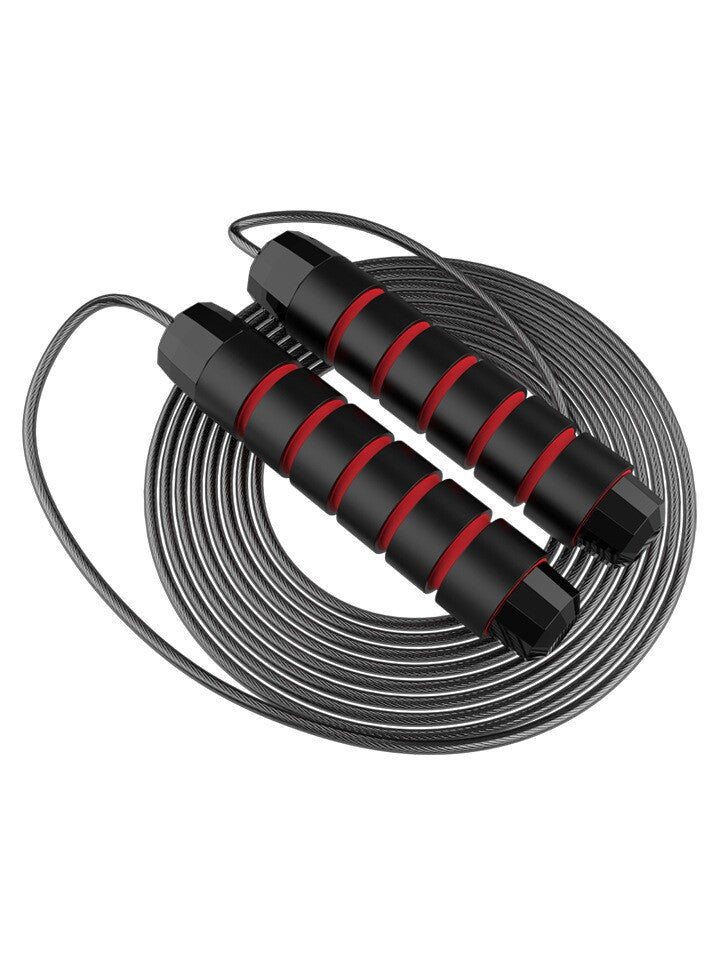 Carefully Selected and Distributed Tiktok Trending Steel Wire Jump Ropes for Fitness, Weighted Training, Speed Training for Middle School Exams, and Home Use, Available on Amazon for Cross-Border Sale - image 1