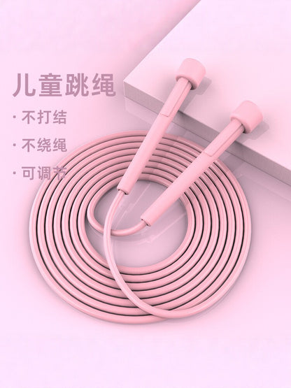 Carefully Selected Children's Jump Ropes, Adjustable and Tangle-Free, for Speed Training, Fitness Training, and Competitive Use, Suitable for High School Entrance Exams, Cross-Border Wholesale - image 1