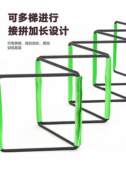 Colorful Butterfly Agility Ladder Rope Ladder Multifunctional Sports Fitness Training Equipment Football Children's Folding Ladder Sensitivity - image 3