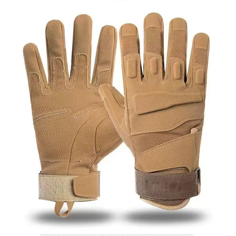 Tactical Gloves Full-Finger Outdoor Sports Mountaineering Protective Fitness Touch Screen Anti-Slip Wear-Resistant Combat Training Cycling Gloves - image 5